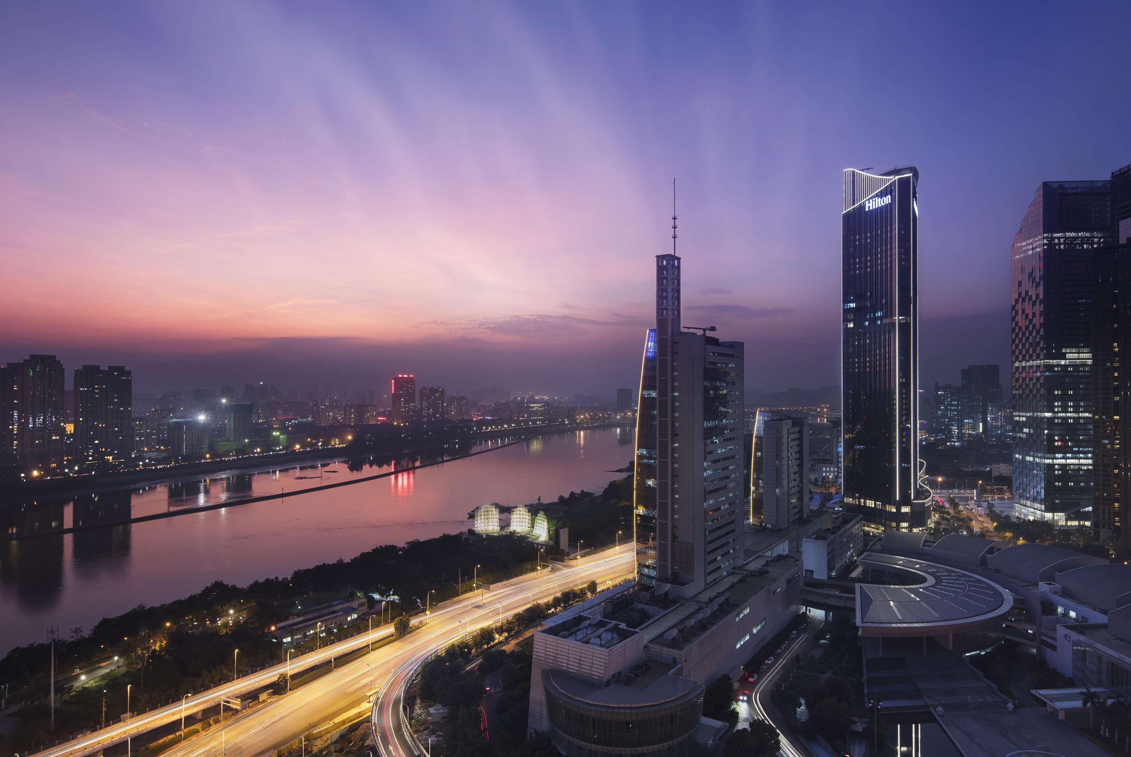 מלון פוז'ו Hilton Fuzhou מראה חיצוני תמונה